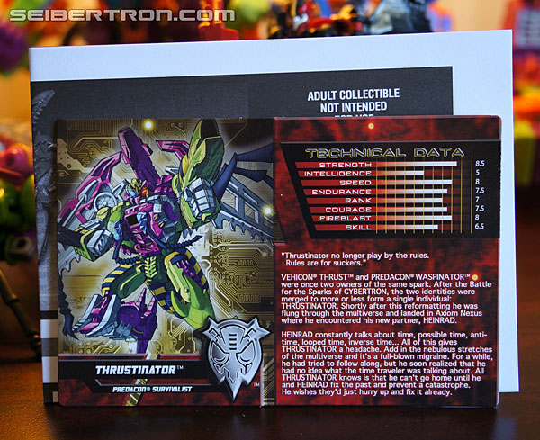 Transformers News: New Galleries and Video: Club Subscription Service Thrustinator and Rewind