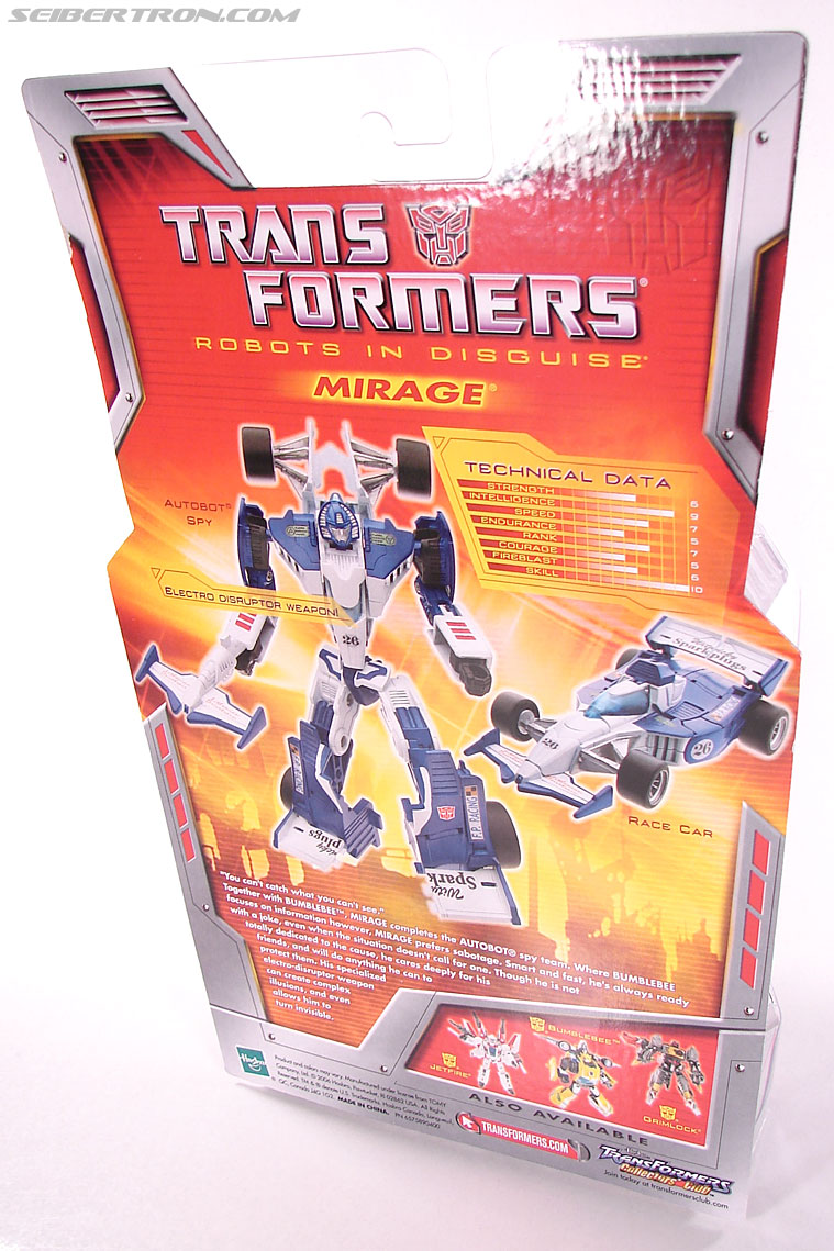 Transformers Classics Mirage (Ligier) (Image #5 of 72) Transformers Classics Mirage (Ligier) (Image #5 of 72)