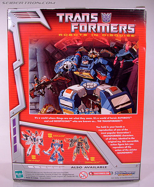 Transformers Classics Soundwave (Reissue) (Image #7 of 137)