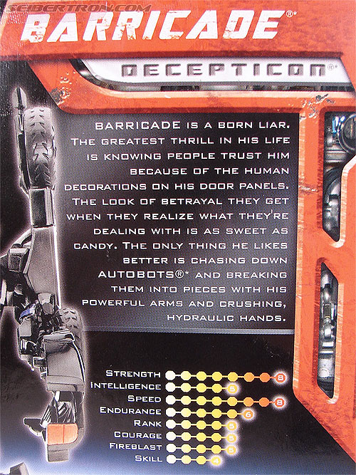 Transformers (2007) Barricade (Image #9 of 102)