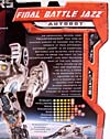 Transformers (2007) Final Battle Jazz - Image #5 of 90