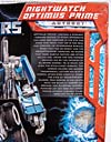 Transformers (2007) Nightwatch Optimus Prime - Image #8 of 97