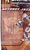 Transformers (2007) Jazz (Robot Replicas) - Image #9 of 57