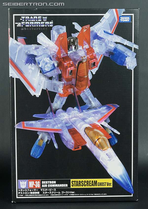 Transformers News: New Galleries: e-Hobby and Masterpiece Starscream Ghost Version toys New Galleries: Ghost Starscreams