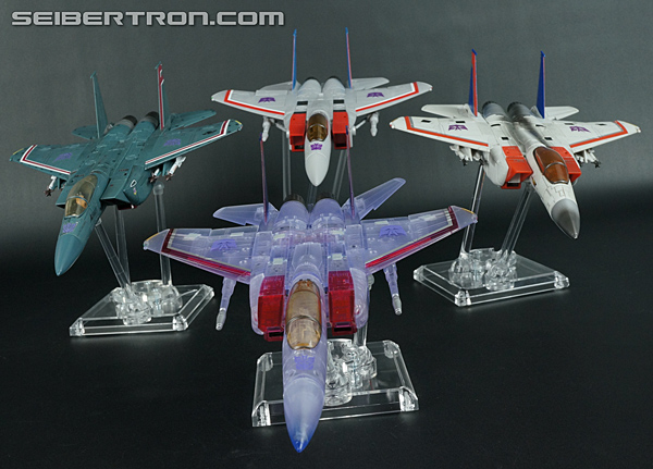 Transformers News: New Galleries: e-Hobby and Masterpiece Starscream Ghost Version toys New Galleries: Ghost Starscreams