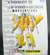 Transformers Masterpiece Sunstorm - Image #19 of 244