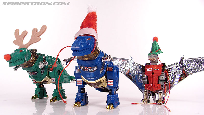 Smallest Transformers G2 Grimlock (Green) (Reindeer Commander) (Image #21 of 61)