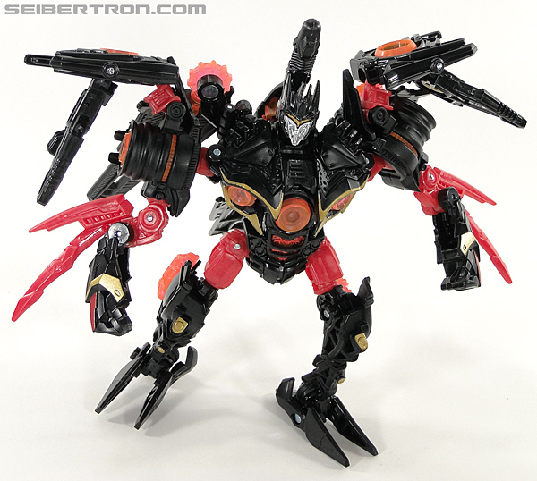 Transformers News: New Toy Galleries: ROTF Deluxe Black Soundwave & DOTM Cyberverse Legions Leadfoot, Sideswipe, Ratchet, & Mudflap Image