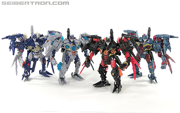 Transformers News: New Toy Galleries: ROTF Deluxe Black Soundwave & DOTM Cyberverse Legions Leadfoot, Sideswipe, Ratchet, & Mudflap Image