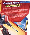 Transformers Revenge of the Fallen Cannon Force Ironhide - Image #8 of 81