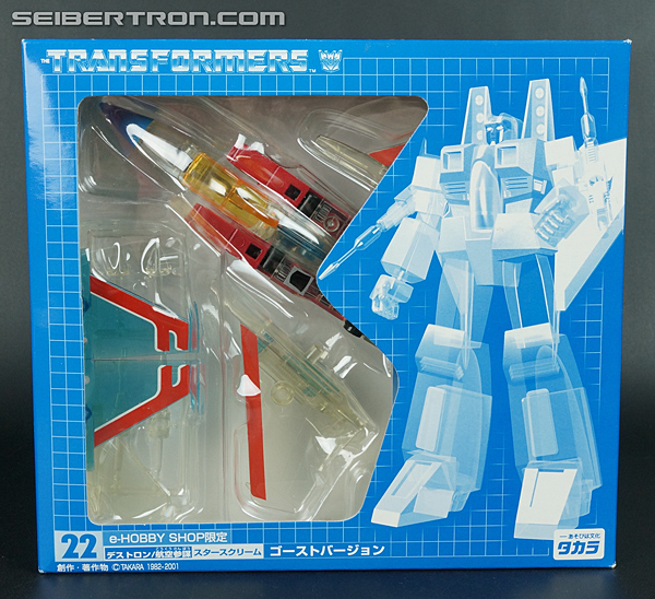 Transformers News: New Galleries: e-Hobby and Masterpiece Starscream Ghost Version toys New Galleries: Ghost Starscreams