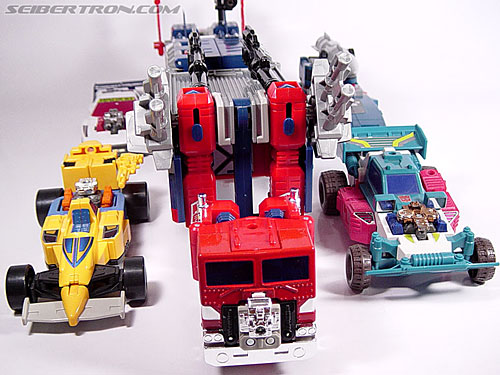 Transformers Super God Masterforce Powermaster Optimus Prime w/ Apex Armor (God Ginrai) (Image #8 of 42)