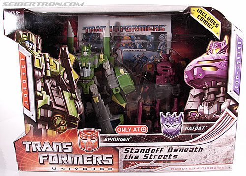 New Toy Galleries: RotF Soundwave, Rampage and Universe Springer and Ratbat