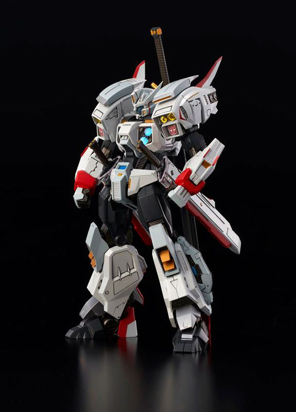 Transformers News: More photos of Flame Toys Furai Transformers Drift and Skywarp in Bluefin Press Release