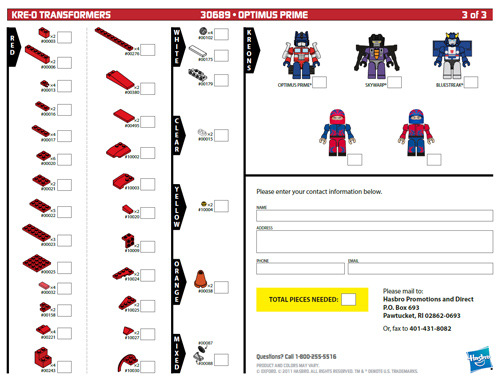 Transformers News: Hasbro Consumer Affairs replacing Kreon Optimus Prime with Matrix Image