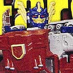 Optimus Prime merged with trailer
