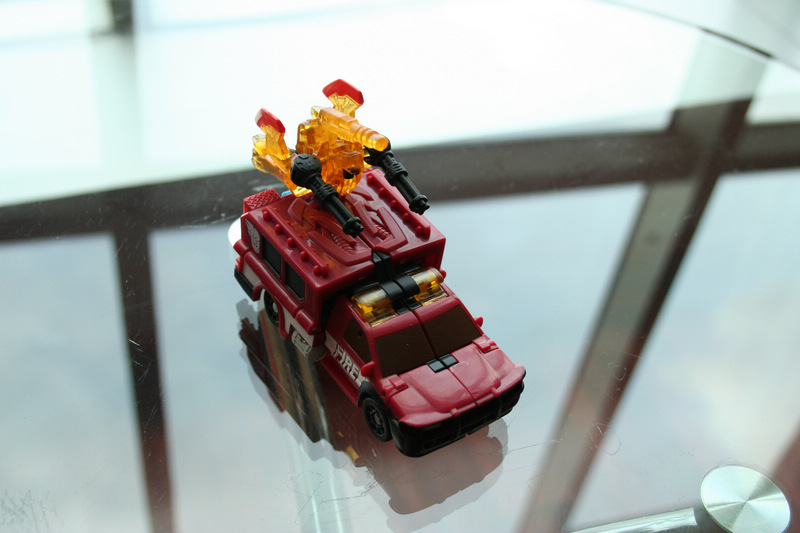 Transformers News: New Images of Power Core Combiners - Smolder with Chopster and Searchlight with Backwind Image