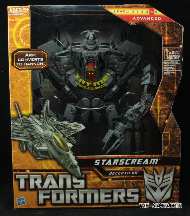 Transformers News: In Package Images of Leader Starscream Image