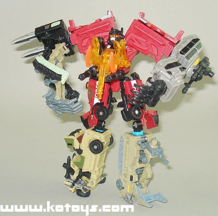 Transformers News: Extensive Look at Power Core Combiners 5-Pack Bombshock and 2-Pack Smolder with Chopster Image