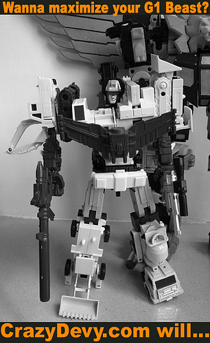 Transformers News: New CrazyDevy upgrade: Predatory beast.... Image
