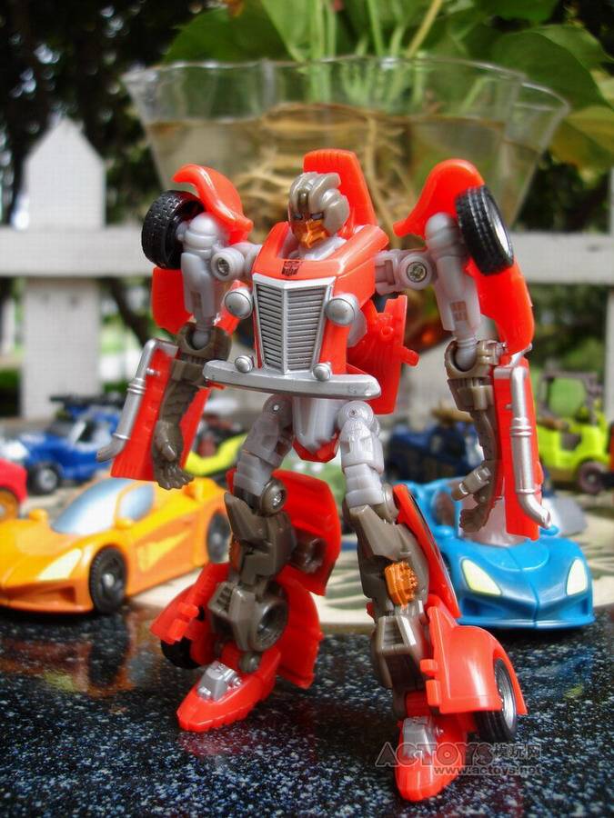 Transformers News: In-Depth Look at Scout Hubcap and Brimstone Image