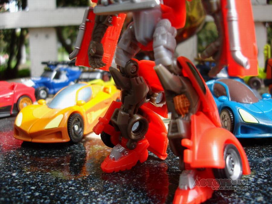 Transformers News: In-Depth Look at Scout Hubcap and Brimstone Image
