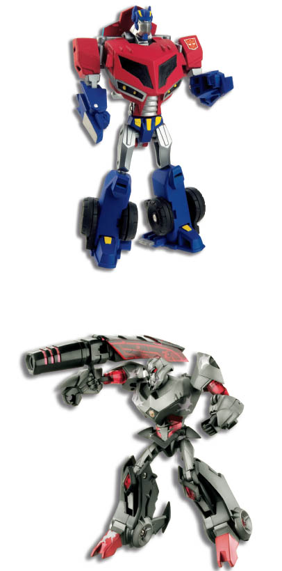 Transformers News: Takara Animated Two-Packs - Clear Rodimus + Prime, and Cybertron Mode Megatron + Prime Confirmed Image