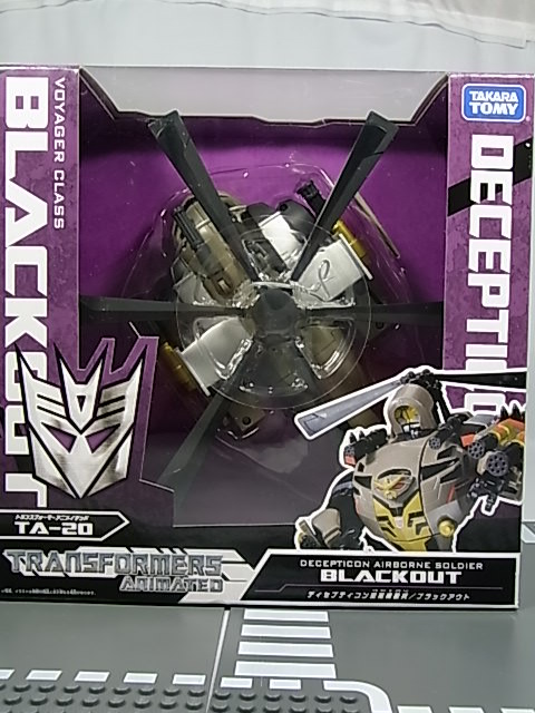 Transformers News: In-Depth Gallery of Takara Animated Blackout Image