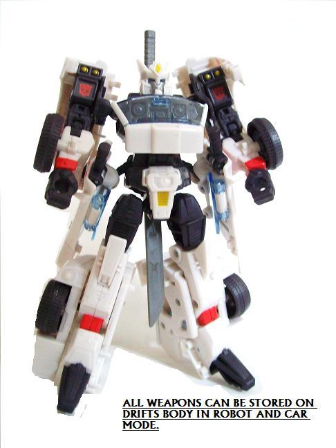 Transformers News: More Images of Generations Drift - Weapons Storage Image