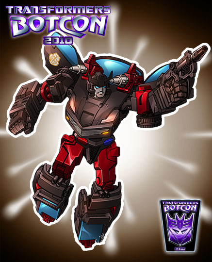 Transformers News: BotCon Streetstar Promo Art by Dan Khanna Image