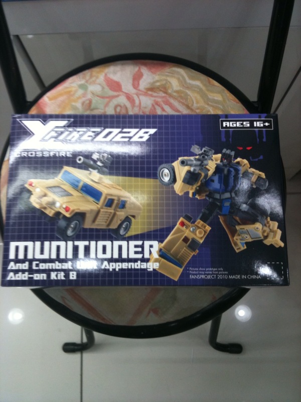 Transformers News: Box Images of FansProject Crossfire Kits A and B Image