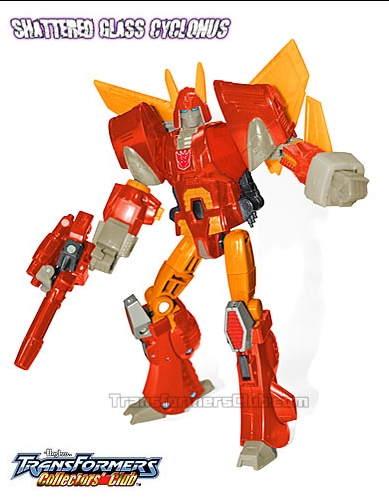 Transformers News: TFCC Punch / Counterpunch and Shattered Glass Cyclonus Shipping Out! Image