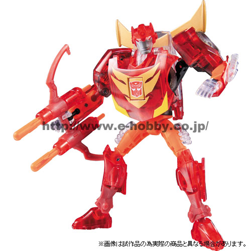 Transformers News: New Images of Animated Sons of Cybertron Rodimus and Optimus Prime Image