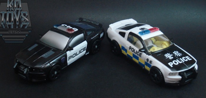 Transformers News: Toy Images of HFTD Barricade and Starscream Image