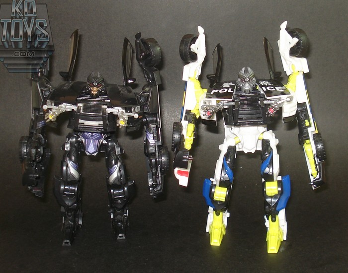 Transformers News: Toy Images of HFTD Barricade and Starscream Image