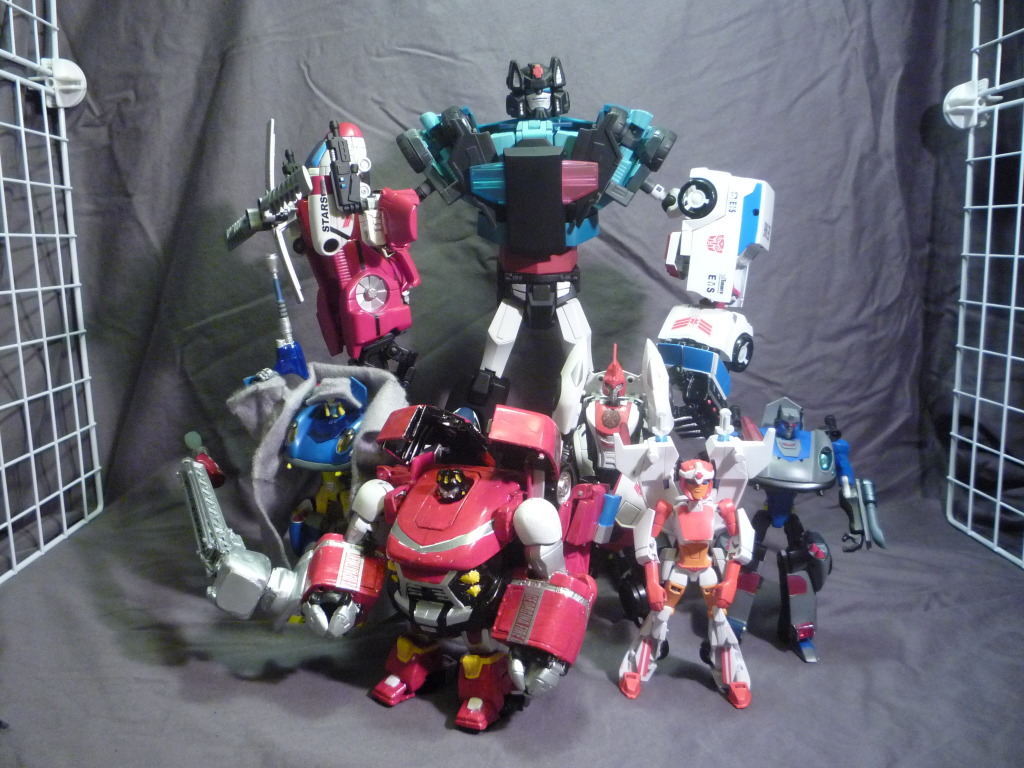 Transformers News: SickKids Charity Auction - Animated Protectobots and Emergency Response Team Image