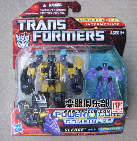 Transformers News: Biographies of Power Core Combiners Wave 2 Two-Packs - Sledge, Leadfoot and Icepick Image