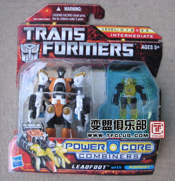 Transformers News: Biographies of Power Core Combiners Wave 2 Two-Packs - Sledge, Leadfoot and Icepick Image