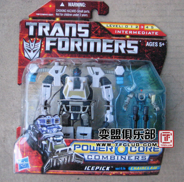 Transformers News: Biographies of Power Core Combiners Wave 2 Two-Packs - Sledge, Leadfoot and Icepick Image