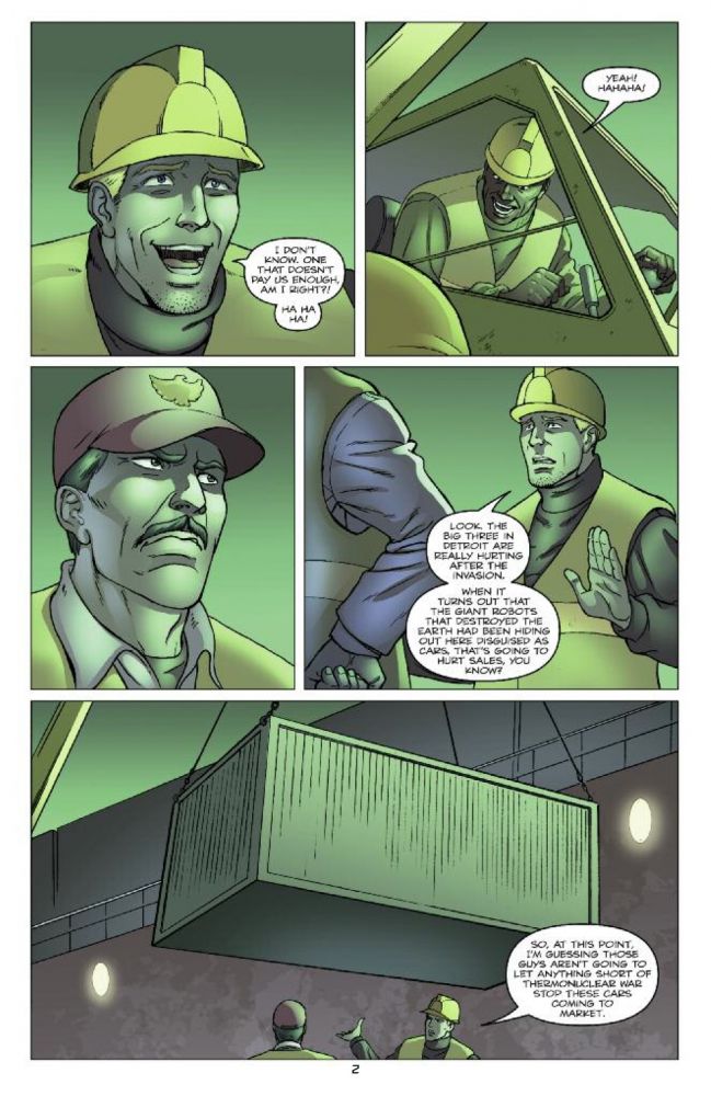 Transformers News: Transformers 'Ongoing' #10 Five-Page Preview Image