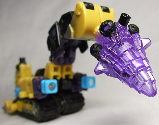 Transformers News: Extensive Look at Power Core Combiners Sledge with Throttler Image