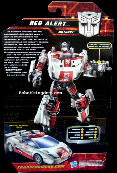 Transformers News: Biographies of Generations Cybertronian Soundwave and Red Alert Image