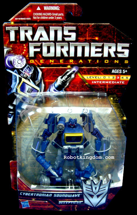 Transformers News: Biographies of Generations Cybertronian Soundwave and Red Alert Image