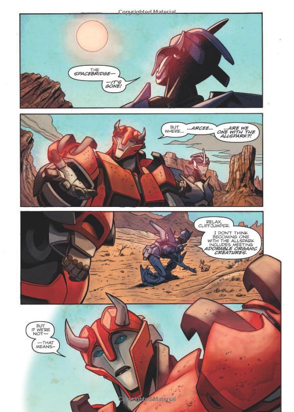 Transformers News: Transformers: Prime Graphic Novel Preview Image
