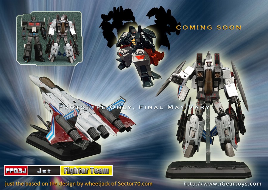 Transformers News: New Images of i-Gear Masterpiece Ramjet Image