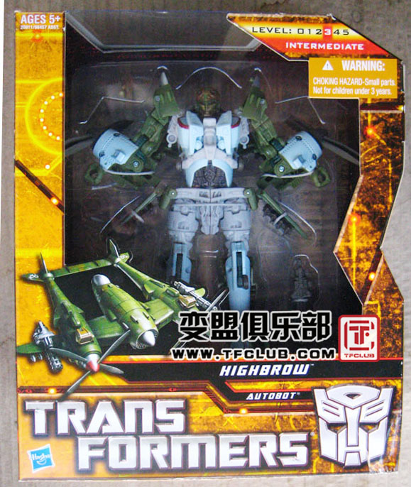 Transformers News: In-Package Images of HFTD Voyager The Fallen and Highbrow Image