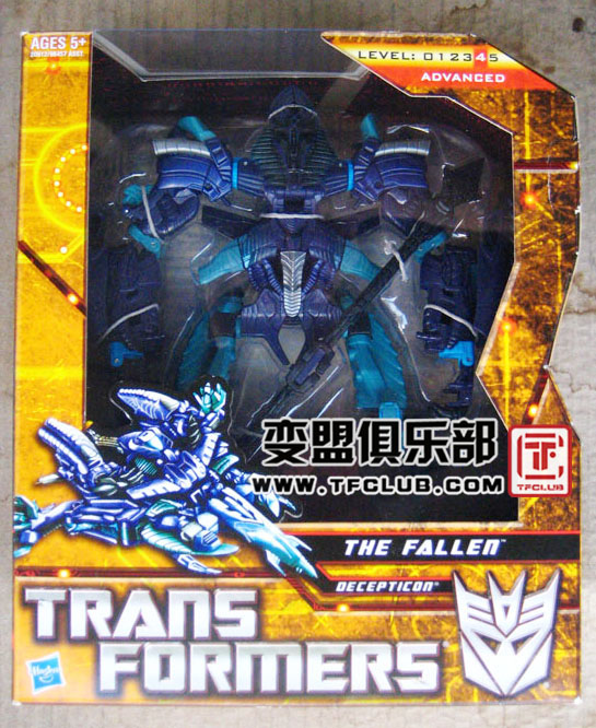 Transformers News: In-Package Images of HFTD Voyager The Fallen and Highbrow Image