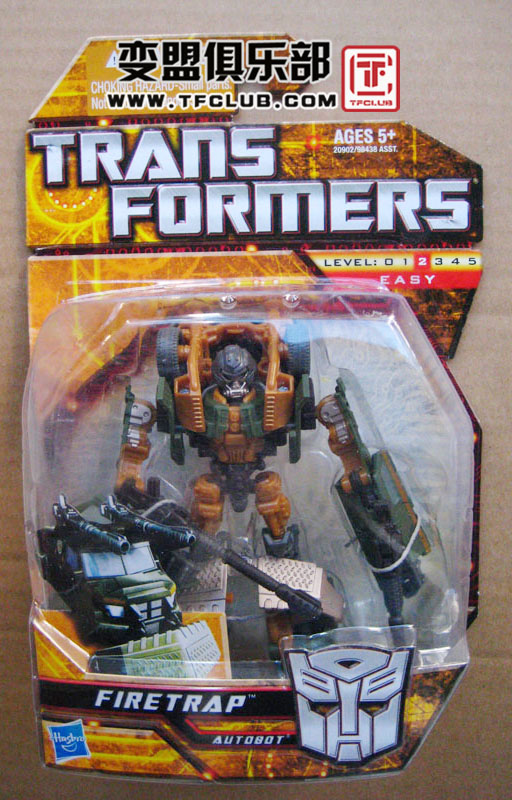 Transformers News: Biography of HFTD Scout Firetrap Image