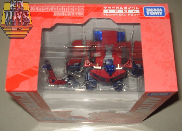 Transformers News: In-Package Images of Family Mart Prize B - Animated Earth Mode Optimus Prime Image