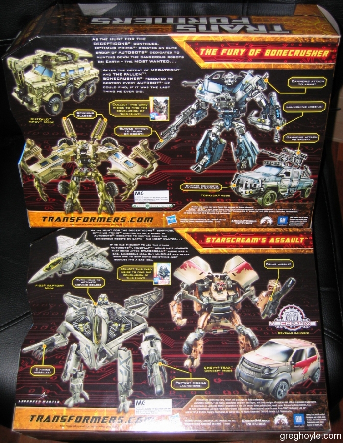 Transformers News: The Fury of Bonecrusher and Starscream`s Assault Released in Malaysia Image
